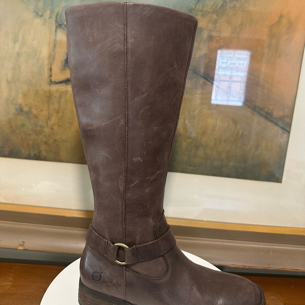 🌸BORN🌸 Saddler Tall Riding Boot Brown Size: 6 - Picture 13 of 15